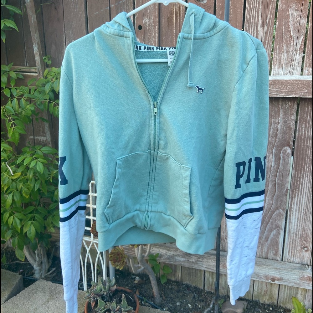 PINK/ Victoria Secret Zip-Up Hoodie